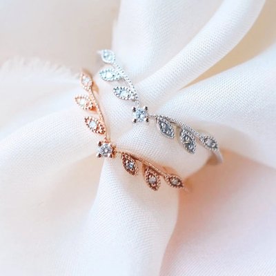 Diamond Wedding Unique Engagement Rings 14K Yellow Gold Jewelry