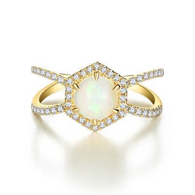 925 Sterling Silver Natural Blue Moonstone Ring Moonstone Jewelry Design