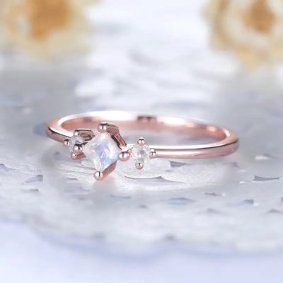 pc145074914-trendy_ring_for_women_925_sterling_silver_moonstone_ring_rose_gold_plated_princess_cut_dainty_engagement_ring Trendy Ring for Women 925 Sterling Silver Moonstone Ring Rose Gold Plated Princess Cut Dainty Engagement Ring