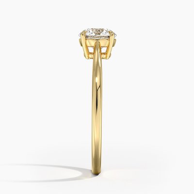 Blue Oval Lab Created Sapphire and CZ Five-Stone Ring With Silver