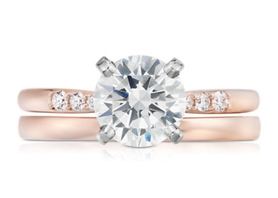 Celestial Stacking Wedding Ring in 9k Yellow Gold For Women