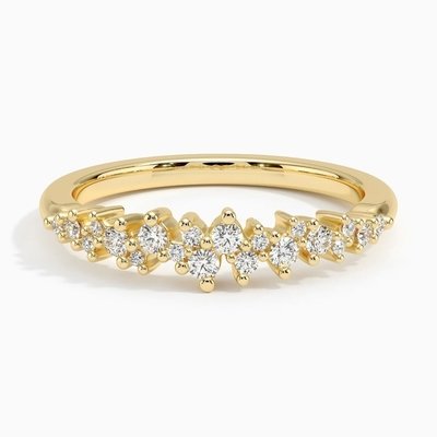 Помолвочное кольцо из розового золота Arden Diamond с круглым бриллиантом 0,75 карата