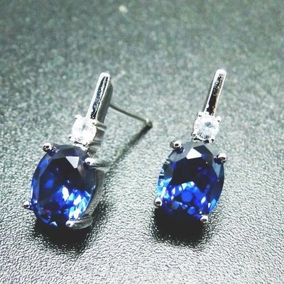 Овальная огранка зеленой шпинели ювелирные изделия серебро обручальное серьги для женщин