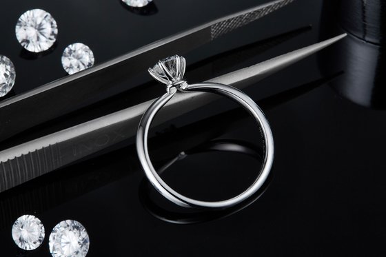 Wholesale Moissanite Jewelry 925 Sterling Silver Wedding Engagement Moissanite Diamond Rings