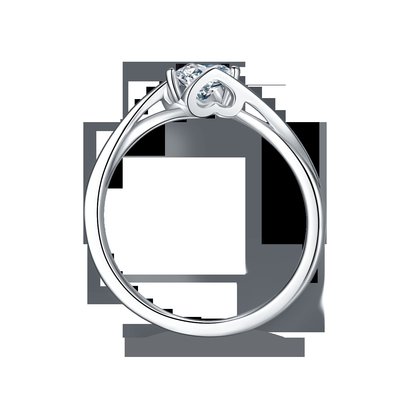 Anel de Moissanite Natural de 3 quilates para Mulheres Pedra Preciosa Promessa de Casamento