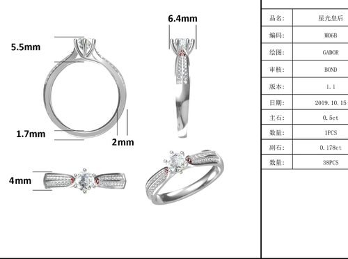 ミニマリストのデザイン9Kゴールドジュエリー、モアッサナイト925シルバーリングセット