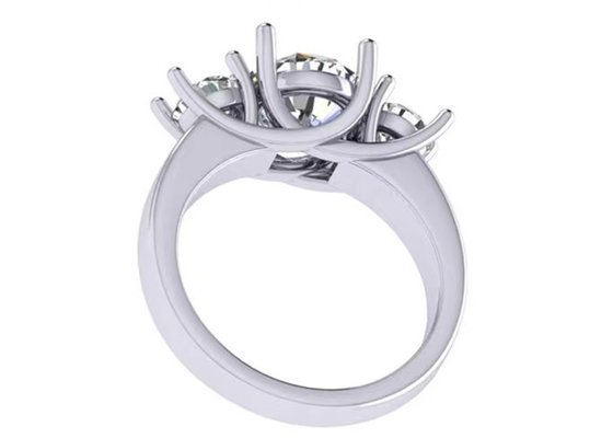 pc36759609-round_cut_14k_solid_gold_jewellery_white_gold_color_plated_2_21g_weight_8_4_5_05mm Rundschliff 14k Massivgold Schmuck Weißgold Farbe plattiert 2.21g Gewicht 8.4×5.05mm