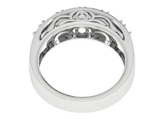 pc36955401-round_cut_white_gold_engagement_rings_6pcs_4_1mm_vs1_real_diamond_wedding_rings Round Cut White Gold Engagement Rings , 6pcs 4.1mm VS1 Real Diamond Wedding Rings