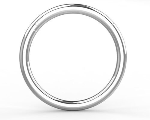 Пирсинг для носа из золота 18 карат классический 6-12 мм