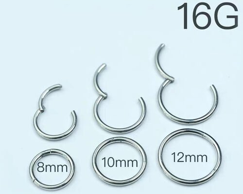 OEM 8mm の Septum リング、記念日のギフトのための鼻の Septum の宝石類