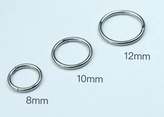 Periceing Clicker em ouro branco, brincos de argola em ouro 14k OEM ODM para aniversário