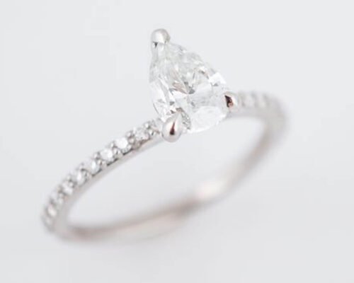pc36973000-white_gold_real_diamond_jewellery_ring_1_33ct_pear_cut_ps_6_8mm_for_engagement White Gold Real Diamond Jewellery Ring 1.33ct Pear Cut PS 6×8mm For Engagement