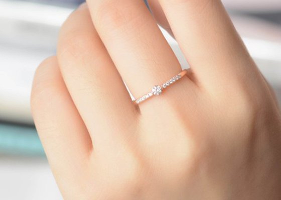pc37022307-4mm_real_diamond_jewellery_ring_0_25ct_weight_round_cut_for_anniversary_oem 4mm Real Diamond Jewellery ring 0.25ct Weight Round Cut for Anniversary OEM