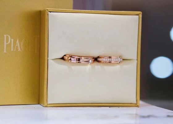 4mm width 18K Solid Gold Jewellery ring with 0.35ct Weight Diamond